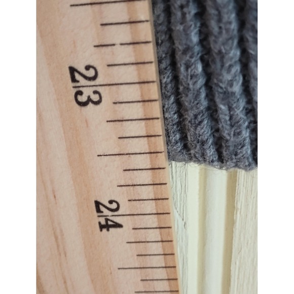 Madewell Sweater Womens Small Gray Knit Crewneck Pullover Side Slits Ribbed Hem - Picture 7 of 7